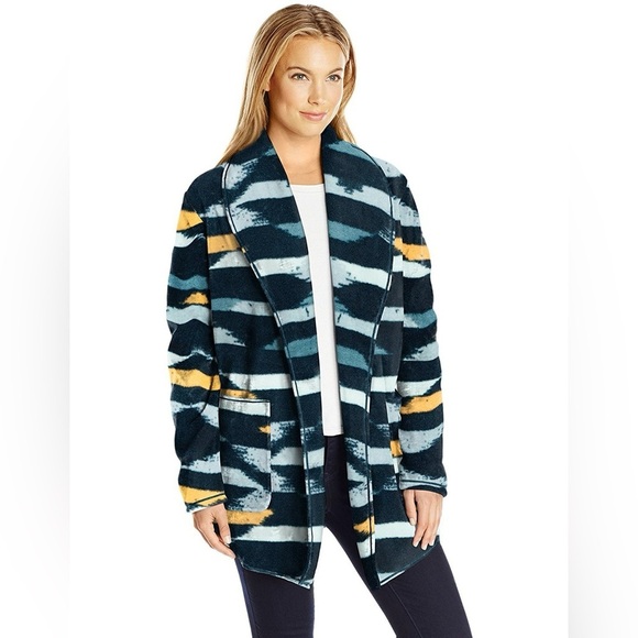 Columbia Jackets & Blazers - Columbia Women's Patterned Jacket - Black, Yellow, Blue